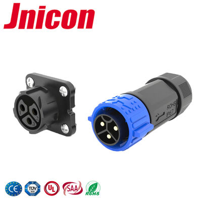 IP67 50A водонепроницаемые электрические разъемы M25 3Pin Wire To Board Connectors