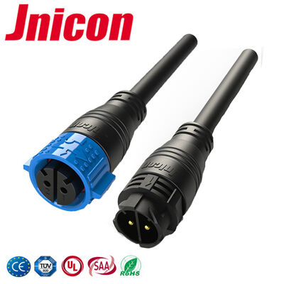 M25 IP67 Wire Connector 600V Мужчина Женщина Коннектор 2 штифта Устойчивый к старению